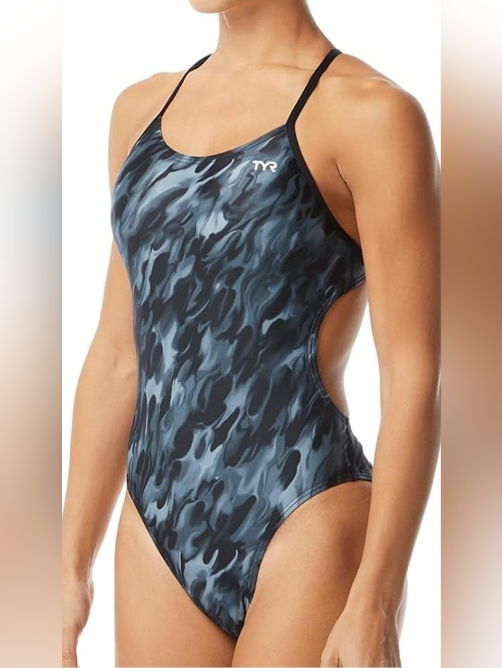 TYR Women's Titanium Performance One-Piece Swimsuit Size XXL (38)